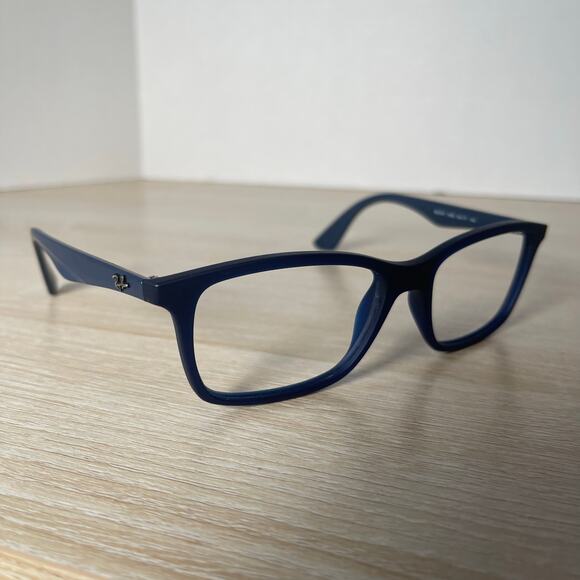 Ray-Ban RB7047 5450 Eyeglasses Navy Blue 54-17-140 Frames Only - Picture 1 of 8